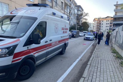 Bursa’da korkutan kaza! Motosikletli kadına çarptı