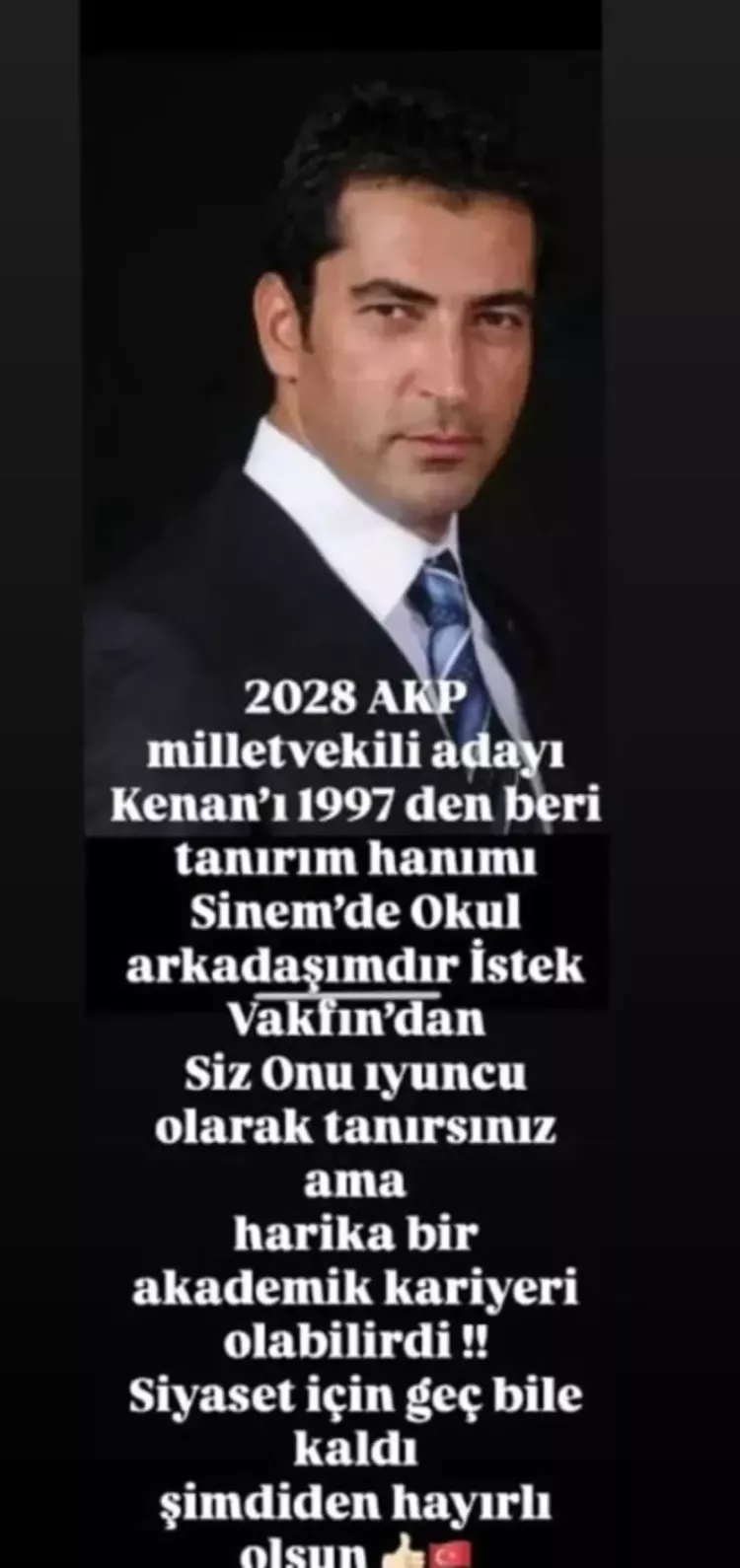 Kenan İmirzalıoğlu siyasete mi atılıyor? Karel’in paylaşımı şaşırttı!-Bursa Hayat-2