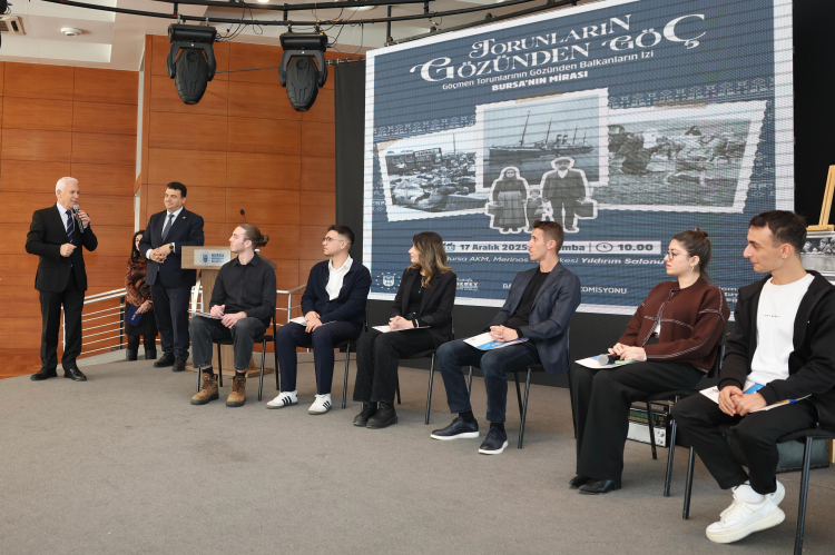 Bursa’da ‘Göçmen Torunların Gözünden: Balkanların İzi’ projesi tanıtıldı-Bursa Hayat-4