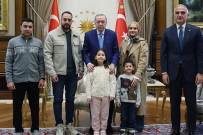 Cumhurbaşkanı Erdoğan, Hind Rajab’ın ailesi ile görüştü