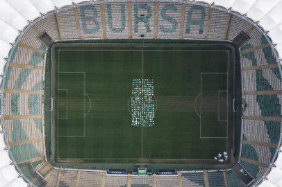 Bursaspor sahasında 308 forma ile görsel şölen