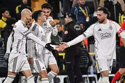 Derbi siyah-beyaz bitti: Beşiktaş yılı zirvede noktaladı!