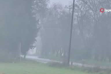 Muğla’da büyüleyici sis manzarası!