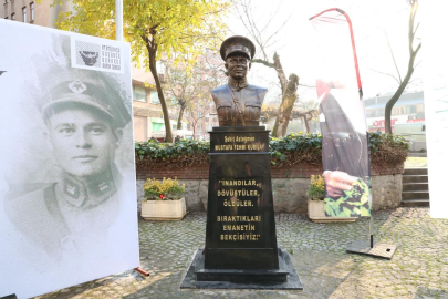 Şehit Asteğmen Kubilay anıtı Osmangazi'de törenle açıldı!