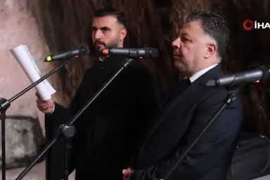 Hatay’da dünyaca ünlü kilisede noel kutlaması