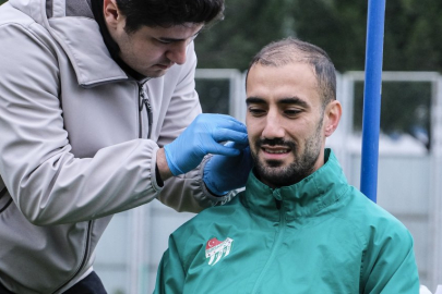 Bursaspor’da laktat testi ile oyuncuların dayanıklılığı ölçüldü