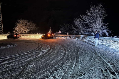 Bursa’da kar alarmı: Oylat Kaplıcaları yolu ulaşıma kapandı!