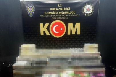 Bursa’da iki ilçede operasyon: Binlerce ürün ele geçirildi
