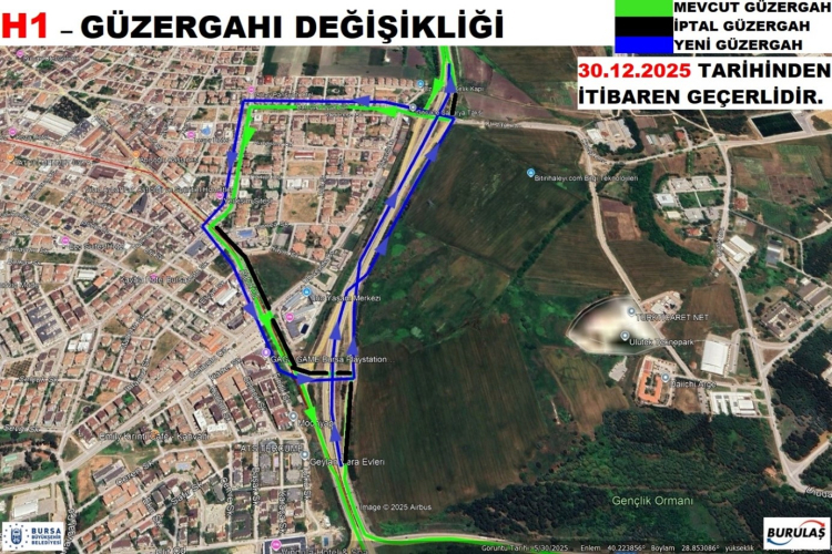 BURULAŞ’tan önemli uyarı: Bursa Şehir Hastanesi güzergahı güncellendi!-Bursa Hayat-2