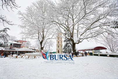 Bursa’da yeni yıl karla başladı... 1 Ocak 2026 Bursa Hava Durumu
