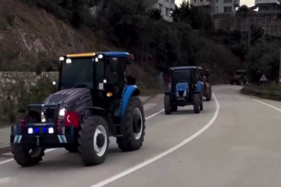 Bursa’nın Mudanya ilçesinde köylülerden eylem