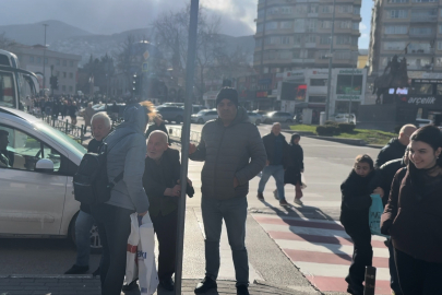 Bursa’da lodoslu havada yürümek neredeyse imkansız hale geldi