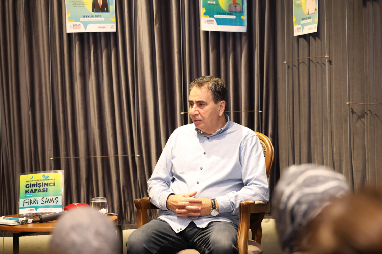 Fikri Savaş “Girişimci Kafası” buluşmasında başarı hikayesiyle yol gösterdi - Bursa Hayat Gazetesi-3
