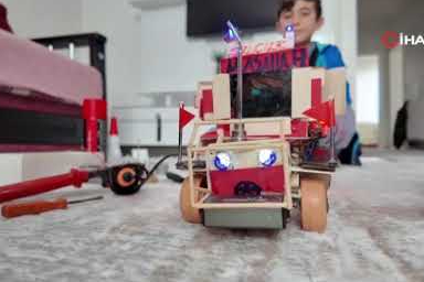 Küçük yaşta büyük hayal: Selçuk Bayraktar gibi üretmek istiyor