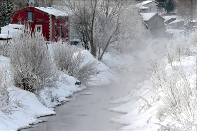 Kışın zirvesi Sarıkamış: Kar kalınlığı 205 santimetre!