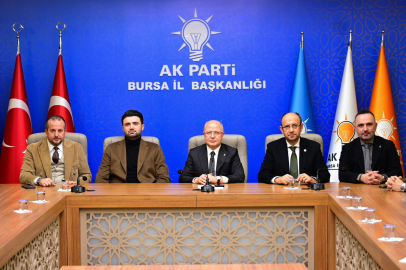 AK Parti İl Başkanlığı’nda Bursaspor buluşması