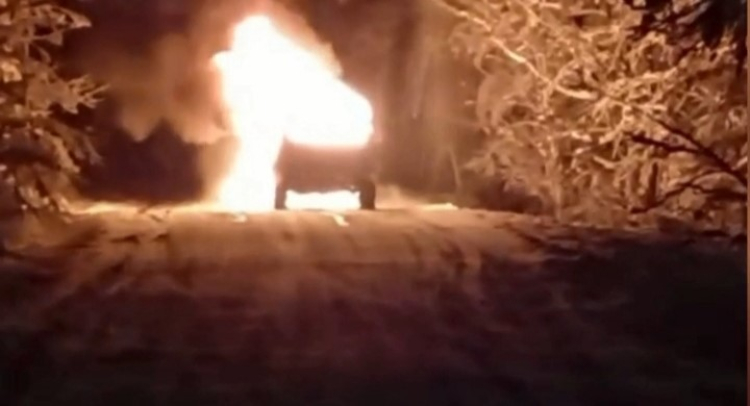 Bursa'da alev alev yanan cip hurdaya döndü-Bursa Hayat Gazetesi-3