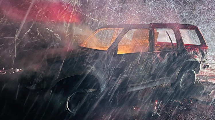 Bursa'da alev alev yanan cip hurdaya döndü-Bursa Hayat Gazetesi-2