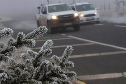 Bursa’da yollarda buzlanma riski yüksek: Sürücüler ve yayalar dikkat!