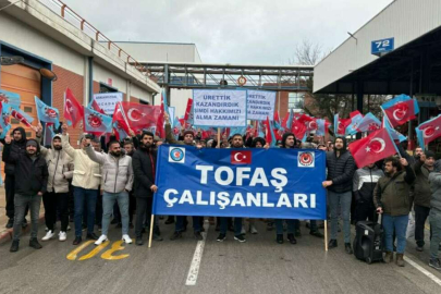 Bursa otomotiv işçileri, maaş zammı için mücadeleyi bırakmıyor!