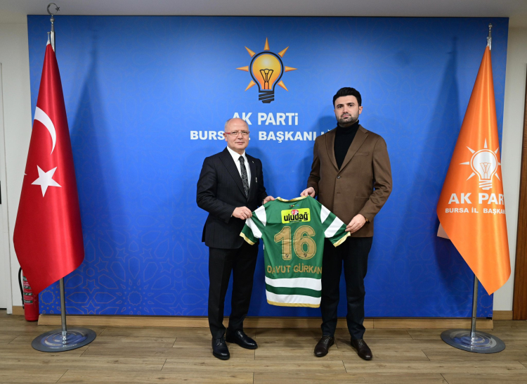 AK Parti İl Başkanlığı’nda Bursaspor buluşması - Bursa Hayat Gazetesi-4