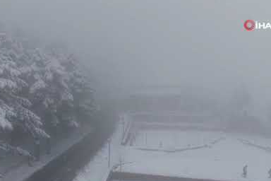 Amanoslar’da beyaz güzellik! Zorkun Yaylası kartpostala döndü