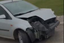 Bursa’da Göçmen Konutları kavşağı çıkışında kaza!