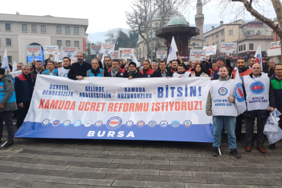 Memur-Sen Bursa: "Kamuda reform ve adil ücret istiyoruz"