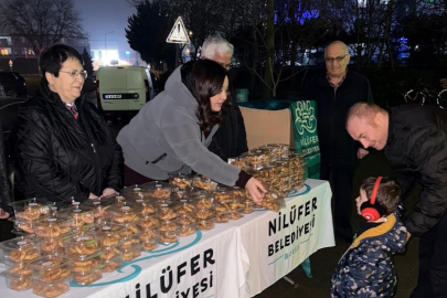 Miraç Kandili'nde Nilüfer’de dayanışma rüzgarı esti