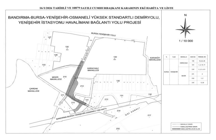 Bursa’da dev proje için yeni karar: Resmi Gazete'de yayınlandı!-Bursa Hayat Gazetesi-3