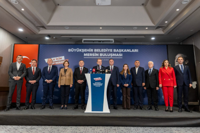 CHP'li belediye başkanlarından toplantı sonrası sonuç bildirgesi