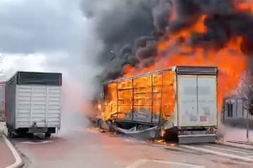 Bursa’da korkutan yangın! Kullanılamaz hale geldi