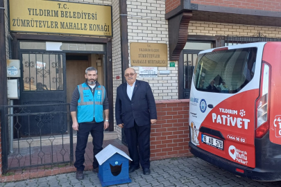 Yıldırım Belediyesi, sokak hayvanları için seferber oldu