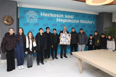Bursa’da Nilüfer Belediyesi, minik ellerle kültürel değerleri sanata taşıdı!