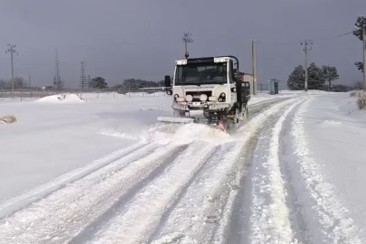 Bursa Osmangazi’de karla mücadele seferberliği!