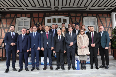 Başkan Bozbey Sırbistan heyetini ağırladı