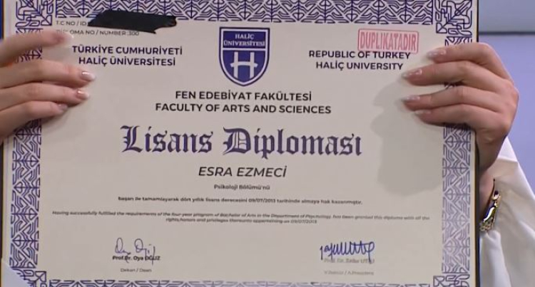 Esra Ezmeci’den 'Sahte Ünvan' yanıtı: Diplomalarını canlı yayında gösterdi!-Bursa Hayat Gazetesi-2