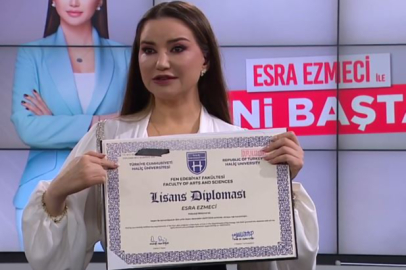 Esra Ezmeci’den 'Sahte Ünvan' yanıtı: Diplomalarını canlı yayında gösterdi!