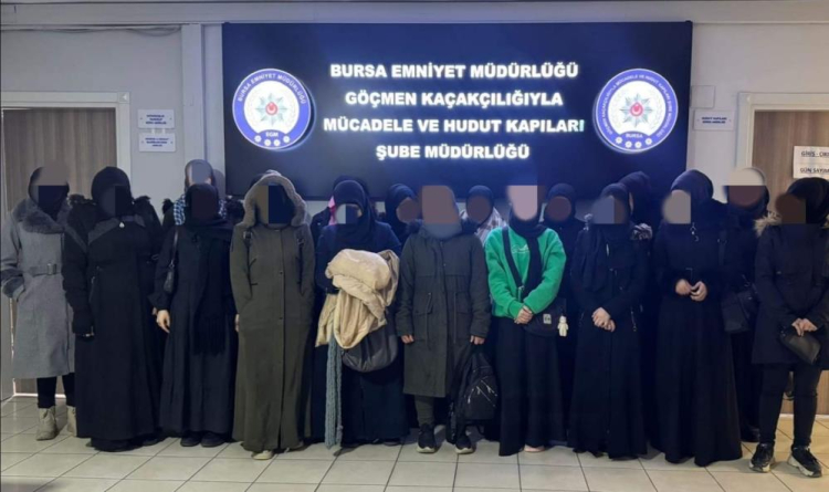 Bursa’da dev operasyon: 46 kaçak göçmen yakalandı!-Bursa Hayat Gazetesi-3