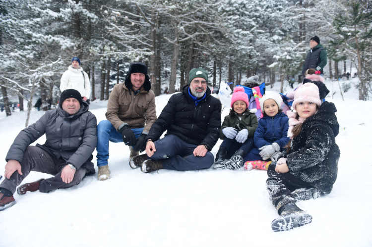 Bursa Kestel’de ilk kar festivali yoğun ilgi gördü - Bursa Hayat Gazetesi-2