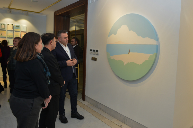 Ressam Serdar Acar’ın “Günler” sergisi Bursalılarla buluştu - Bursa Hayat Gazetesi-4