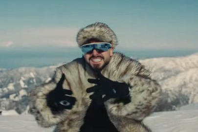 Rize’de kar ve deniz manzarası buluştu: Sefo klip çekti!