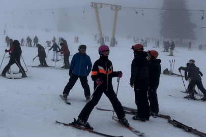 Sömestr tatilinde Uludağ’a ziyaretçi akını!