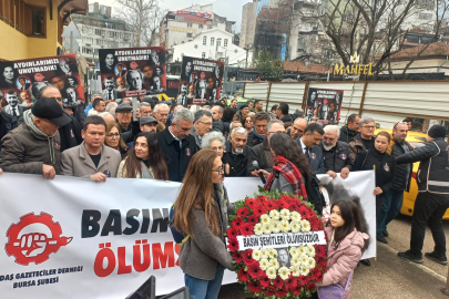 Uğur Mumcu, katledilişinin 33. yılında Bursa’da anıldı