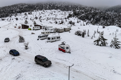 Başkentliler kış tatilini Uludağ yerine Işık Dağı’nda geçiriyor