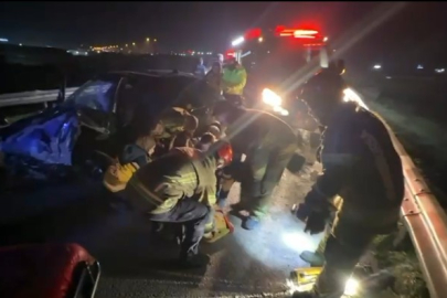 Bursa Çevre Yolu’nda korkunç kaza: 2 kişi ağır yaralandı