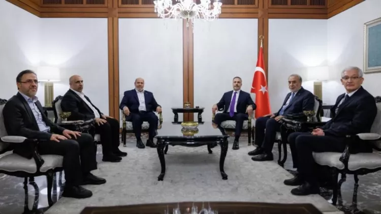 Hakan Fidan, Hamas Siyasi Büro üyeleriyle Ankara’da görüştü: Gündem, Gazze Barış Planı oldu!-Bursa Hayat-2