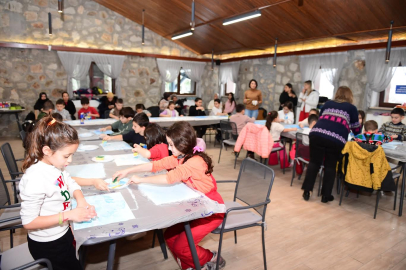 Osmangazi Belediyesi'nden çocuklara özel kardan adam atölyesi