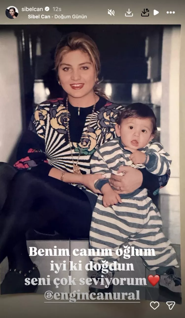 Oğluna duygusal not: Sibel Can’dan “Seni çok seviyorum” paylaşımı-Bursa Hayat-3