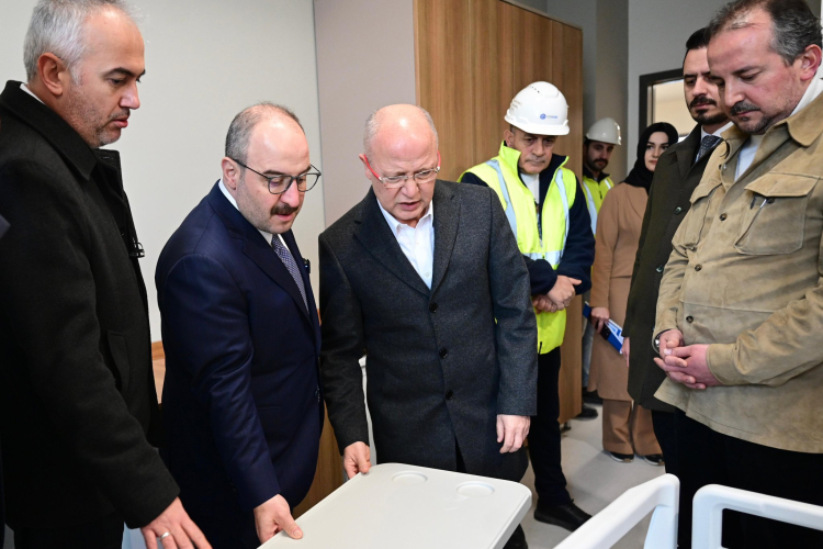 Ali Osman Sönmez Devlet Hastanesi projesi yerinde incelendi - Bursa Hayat Gazetesi-3